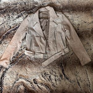 BLANKNYC Suede Moto Jacket